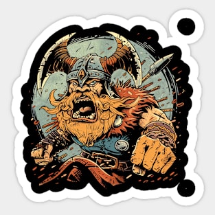 Сute Viking Sticker